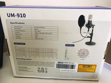 Микрофонный комплект UHRU UM-910 192 кГц/24 бита
