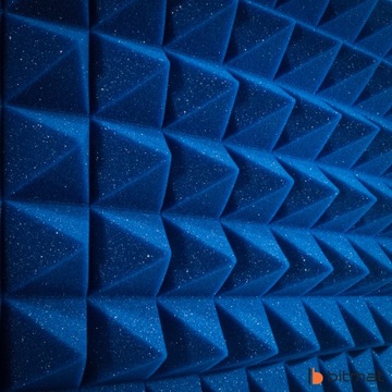 Акустические пены Звукоизоляционные коврики Пирамиды 5 см панели для конусных стен