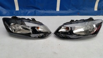 VW POLO V 6R 09- КАПОТ ПЕРЕДНЕГО БАМПЕРА В КОМПЛЕКТЕ