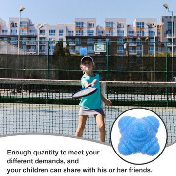 ШЕСТИГРАННЫЙ МЯЧ ВРАТАРСКИЙ РЕАКЦИЯ 6 ШТ.