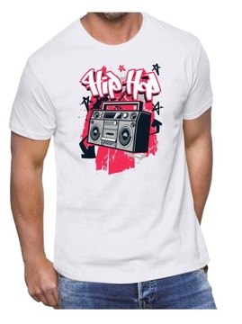 KOSZULKA T-SHIRT DJ RADIO HIP-HOP