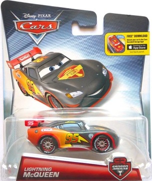 MATTEL CARS AUTA CARBON RACER ZYGZAK McQUEEN 1:55 NOWY !!!
