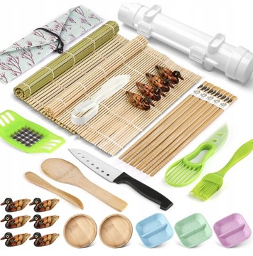 ZESTAW DO ROBIENIA SERWOWANIA SUSHI BAZOOKA x27