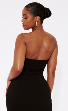 ЖЕНСКИЙ КОРСЕТ PRETTYLITTLETHING, ЧЕРНЫЙ 38 EJB