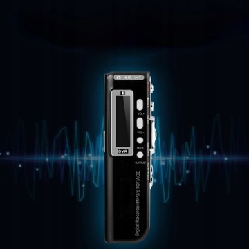 ЦИФРОВОЙ ДИКТОФОН 8 ГБ, 200 ЧАСОВ ПРОСЛУШИВАНИЯ VOX MP3