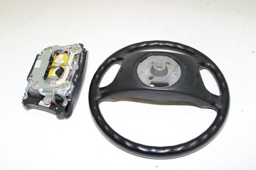BMW E38 VOLANT FACELIFT MULTIFUNKČNÍ AIRBAG KŮŽE ORIGINÁLNÍ PĚKNÝ RARITA
