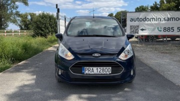Ford B-MAX 1.0 EcoBoost 100KM 2016 Ford B-MAX Raty benz KLIMA 100 bezwypadkowy Nowy rozrzad Po serwisie Gwara, zdjęcie 9