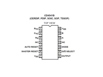 CD4541BE Программируемый таймер