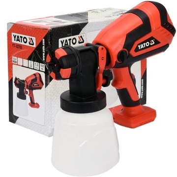 YATO PISTOLET MALARSKI AKU 18V 1L/MIN SAMO NARZĘD.