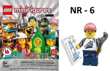 LEGO 71027 Minifigures Seria 20 Space Fan nr 6