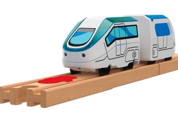 Игривый деревянный поезд космическая станция 75 шт.