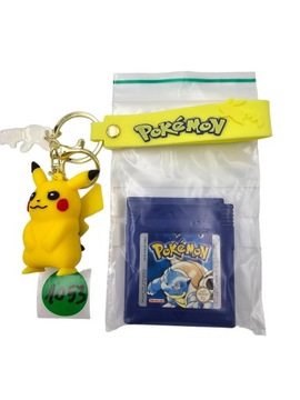 POKEMON BLUE VERSION ORYGINAŁ + GRATIS BRELOCZEK