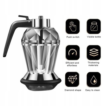 Стеклянный диспенсер для меда Прочный, уникальный.