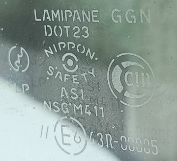 MAZDA MPV II 02 R SKLO (OKNO) PŘEDNÍ ČELNÍ