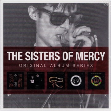 5 CD THE SISTERS OF MERCY- ORIGINAL ALBUM SERIES FIRST / FLOODLAND / VISION
