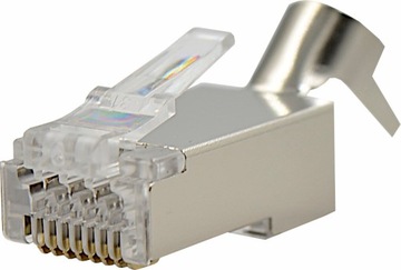 Разъемы RJ45 кат. 7, проход FTP, 10 шт.