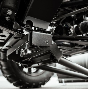 Снегоочиститель Quad/ATV Steel Shark, ширина 59 дюймов: 150 см с адаптером