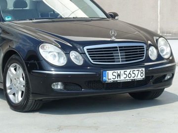 Mercedes Klasa E W211 Sedan W211 3.5 V6 (350) 272KM 2005 Mercedes E 350 3.5 V6 270KM/Beżowe skóry/ I, zdjęcie 2