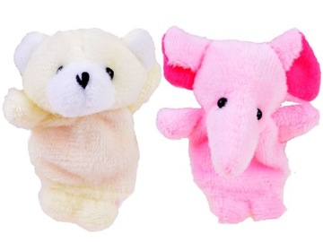 Пальчиковые куклы-животные 10 шт ZA3675