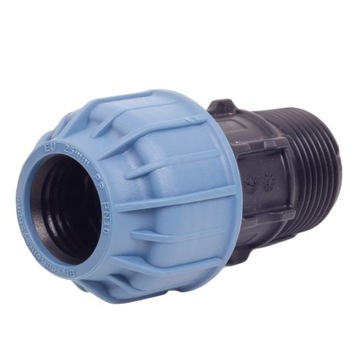 Dwuzłączka Przelot Łącznik PE 25 x 1