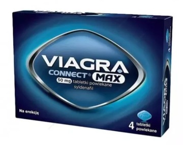 Viagra Connect Max 50mg, 4 tabletki