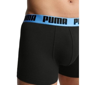 PUMA BOKSERKI MĘSKIE BASIC BOXER 2 PAK CZARNE 906823 71 r.S