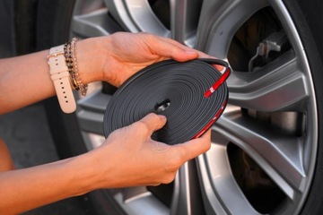 ДЕКОРАТИВНАЯ ПОЛОСКА НА ОБОД КОЛЕСА АВТОМОБИЛЯ 8 м