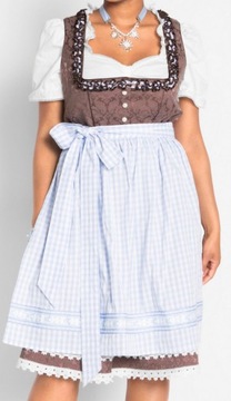 КОСТЮМНОЕ ПЛАТЬЕ BONPRIX DIRNDL PEOPLE, 2 ШТ. 46