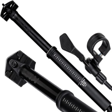 Wspornik siodła sztyca regulowana KELLYS SHIFT 30,9mm / 125mm + manetka