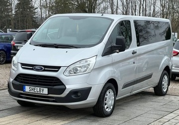Ford Transit Custom I 2017 Ford Transit Custom 2.0TDCI 130KM L2H1 Klima 9-foteli Stan Bdb ZAREJESTROW, zdjęcie 1