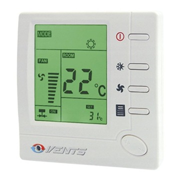 VENTS REGULATOR OBROTÓW WENTYLATORA LCD RTS-1-400