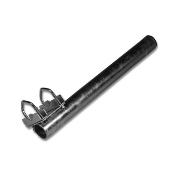 Uchwyt anteny balkonowy z rury 48 mm pionowy L500,