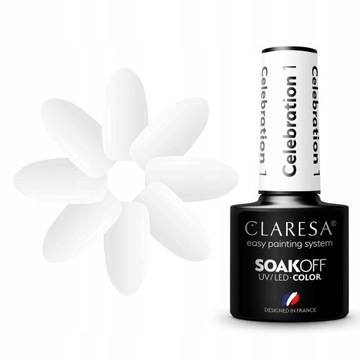 CLARESA LAKIER HYBRYDOWY CELEBRATION 1 -5G