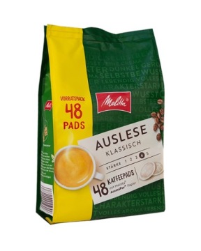 Подушечки MELITTA AUSLESE KLASSISCH SENSEO 48 штук + БЕСПЛАТНАЯ видеокнига