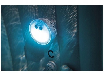 Многоцветная лампа для спа-бассейнов 28503 Intex