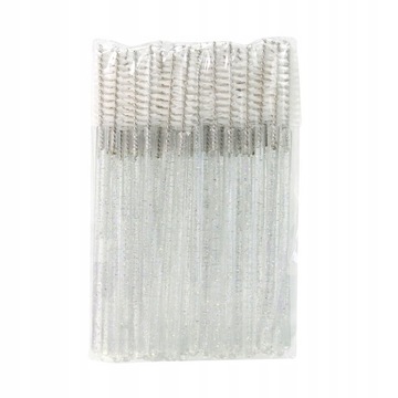 100Pcs Disposable Micro Eyelash Comb Brush Sp