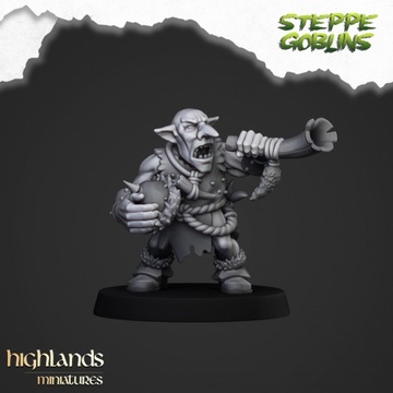 Степные гоблины с луками x7 + 3CMD - Highlands Miniatures