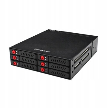 6 x 2.5 6Gbps HDD/ Mobile Rack Cage w 1 x