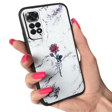Etui silicone matt do Xiaomi Redmi Note 11 / 11S SOFT + szkło 9H gratis