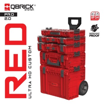 Qbrick System PRO ящик 1 ящик для инструментов 2.0 базовый RED Ultra HD Custom