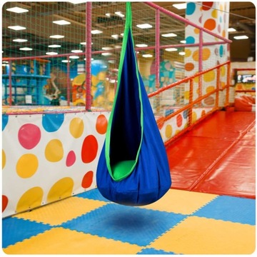 KOKON FOTEL WISZĄCY NEO-SPORT NIEBIESKI