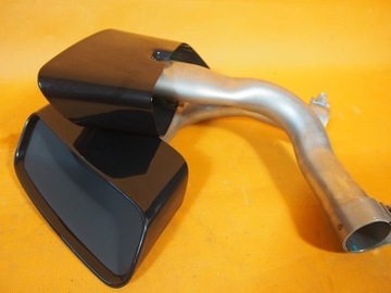 Audi Q7 4M Końcówki Wydechu Czarny Chrom NOWE ORI