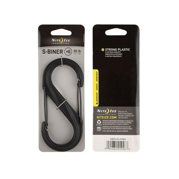 Пластиковый двойной карабин Nite Ize S-Biner. #6