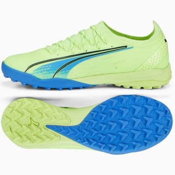Zielone Syntetyk Buty Sport Turfy Puma r.45