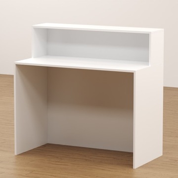 LADA SKLEPOWA BIURKO RECEPCJA BASIC 80 NADSTAWKA