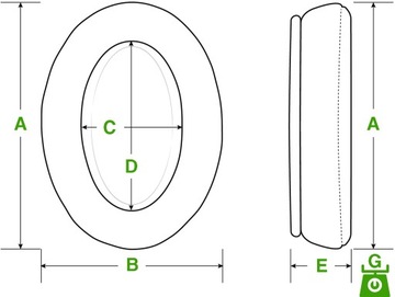 АУШИ, ГУБКИ, ДЛЯ JBL E65BTNC E65