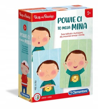 Powie Ci to moja mina ABY ZROZUMIEĆ EMOCJE edukacja dla najmłodszych 2+