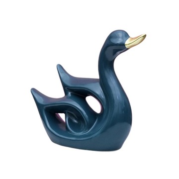 статуя лебедя современная керамическая статуэтка