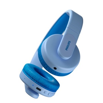 Philips bezprzewodowe słuchawki dla dzieci TAK4206 niebieskie