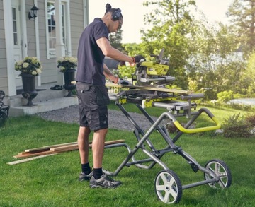 RYOBI RLSW01 ПОРТАТИВНЫЙ СТОЛ ДЛЯ ТОРЦОВОЙ ПИЛЫ